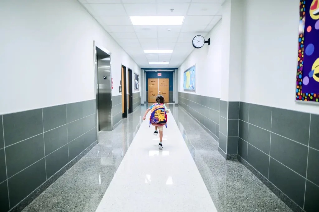 school cleaning